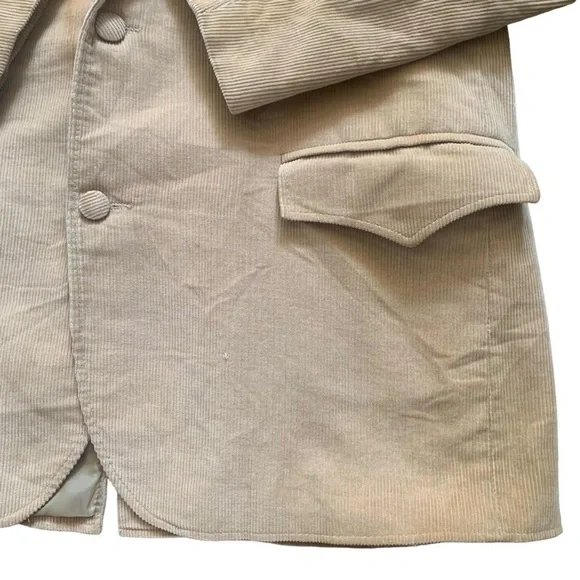 Pioneer Wear Made In The USA Vintage Corduroy Blazer With Elbow Patches - Picture 13 of 13